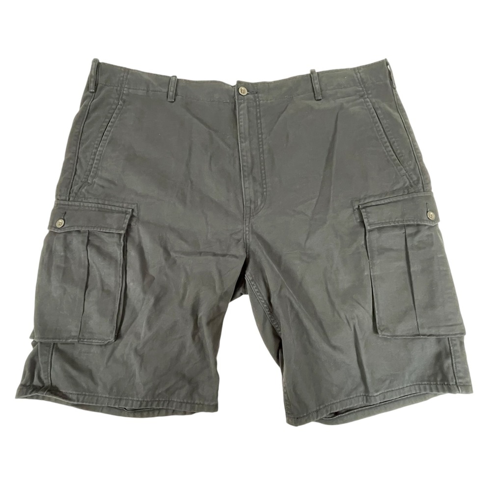 Levis ACE Cargo Shorts Sz 44 Mens Black Pockets
